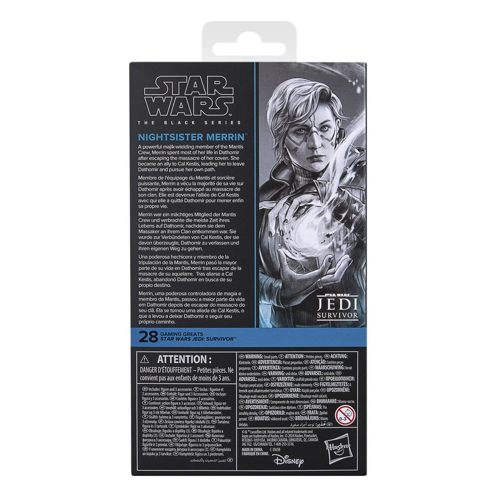 Star Wars Jedi: Survivor Black Series Actionfigur Nightsister Merrin 15 cm - Smalltinytoystore