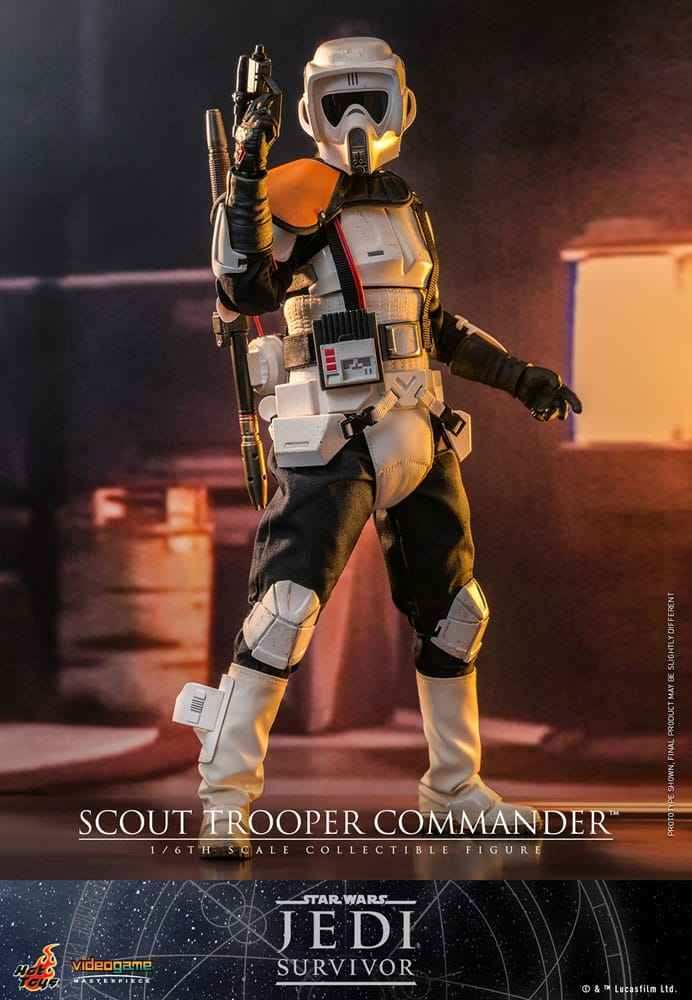 Star Wars Jedi Survivor Videogame Masterpiece 1/6 Scout Trooper Commander 30 cm HOT TOYS - Smalltinytoystore