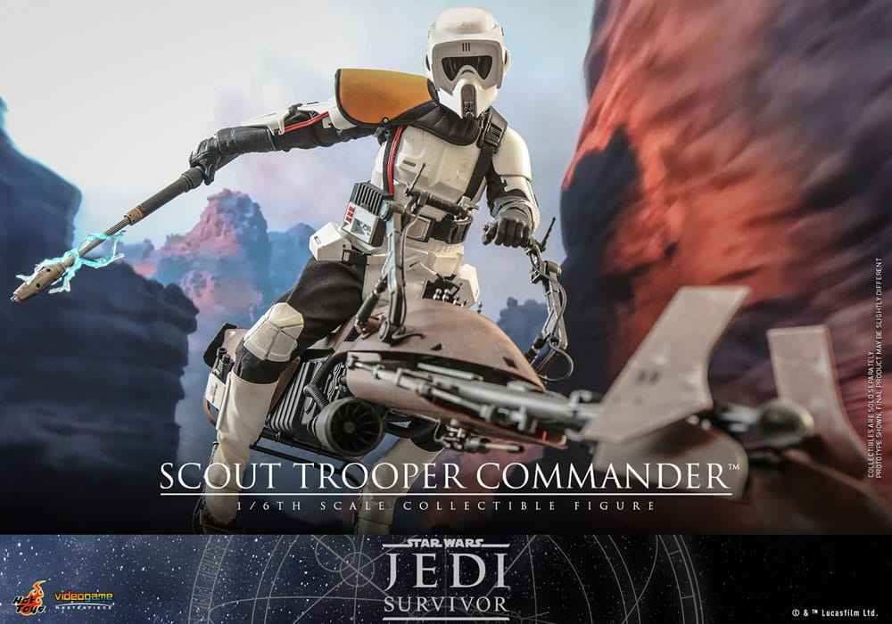 Star Wars Jedi Survivor Videogame Masterpiece 1/6 Scout Trooper Commander 30 cm - Smalltinytoystore