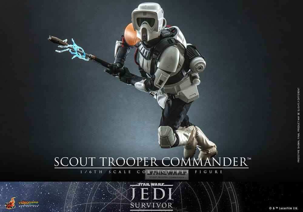 Star Wars Jedi Survivor Videogame Masterpiece 1/6 Scout Trooper Commander 30 cm - Smalltinytoystore