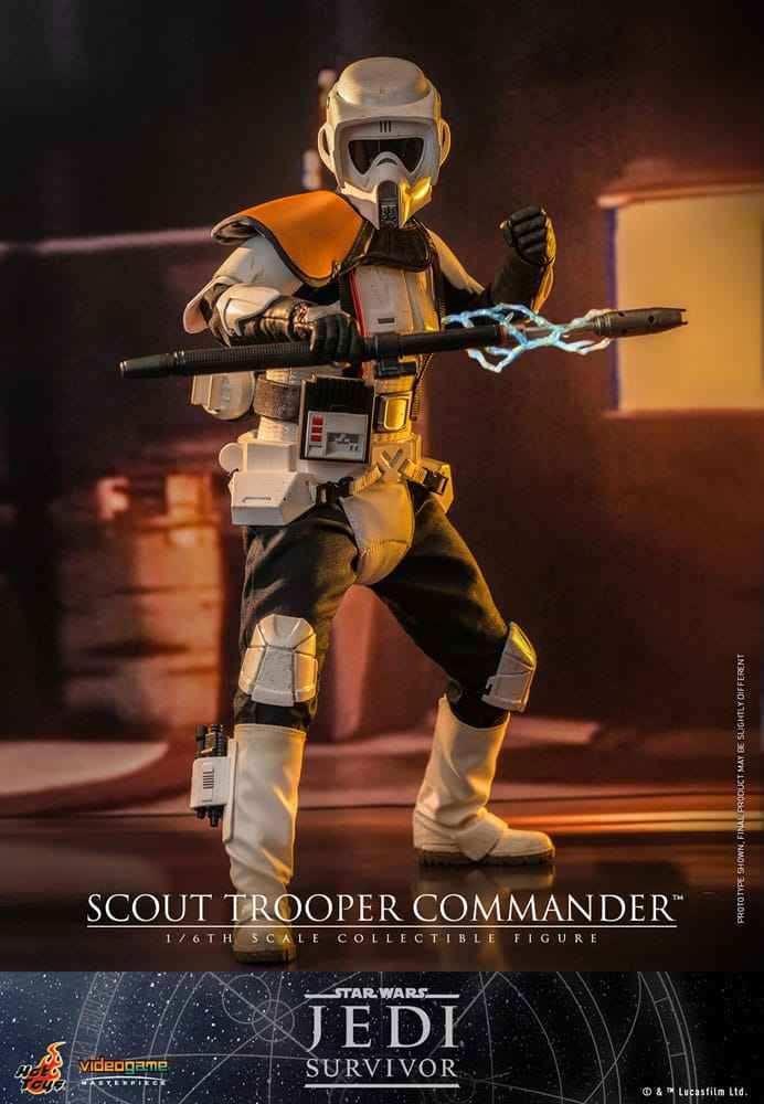 Star Wars Jedi Survivor Videogame Masterpiece 1/6 Scout Trooper Commander 30 cm - Smalltinytoystore