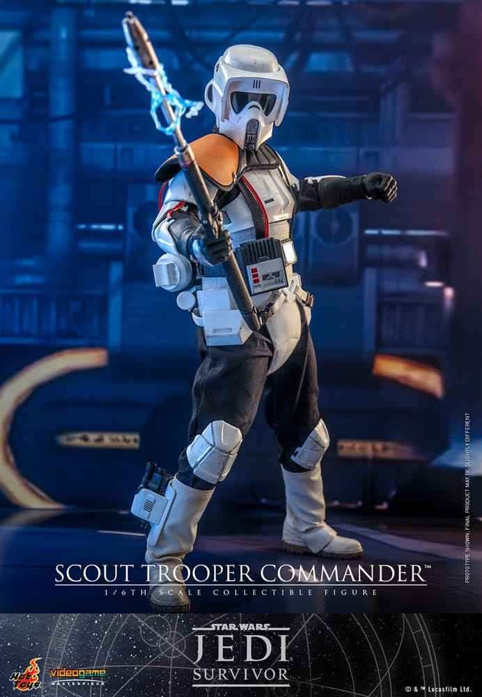 Star Wars Jedi Survivor Videogame Masterpiece 1/6 Scout Trooper Commander 30 cm - Smalltinytoystore