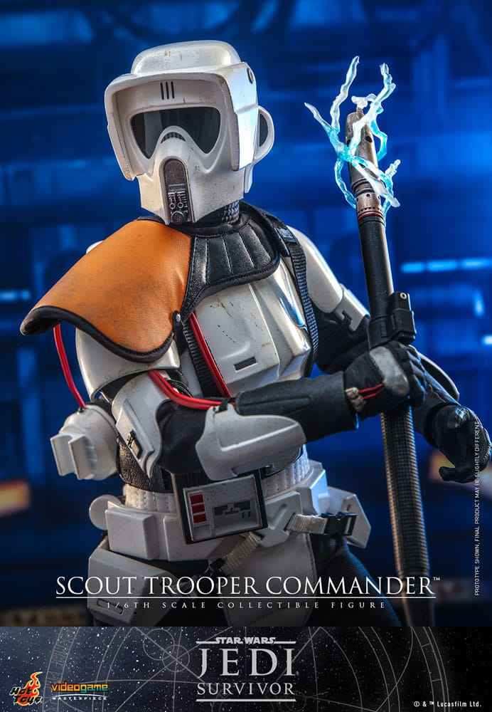 Star Wars Jedi Survivor Videogame Masterpiece 1/6 Scout Trooper Commander 30 cm - Smalltinytoystore