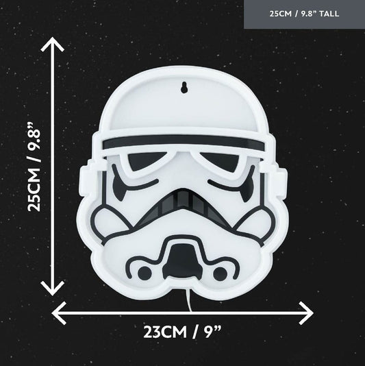 Star Wars LED Wandleuchte Stormtrooper Neon - Smalltinytoystore