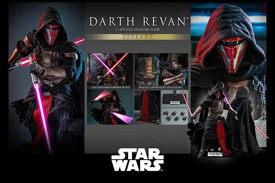 Star Wars Legends Videogame Masterpiece 1/6 Darth Revan 31 cm HOT TOYS - Smalltinytoystore
