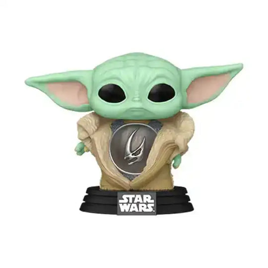 Star Wars: Mandalorian POP! Vinyl Figur Grogu(Armor) 9 cm - Smalltinytoystore
