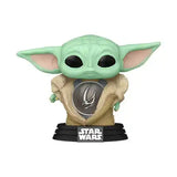 Star Wars: Mandalorian POP! Vinyl Figur Grogu(Armor) 9 cm - Smalltinytoystore