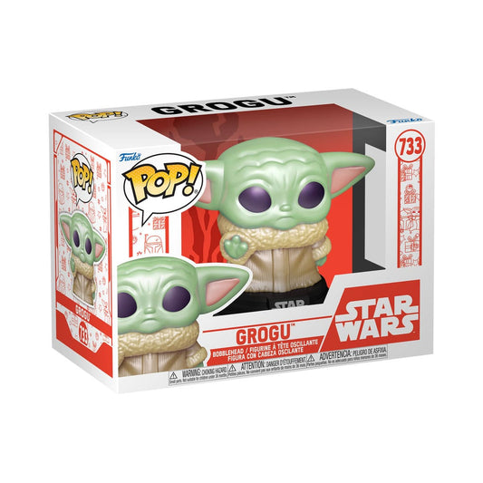 Star Wars: Mandalorian POP! Vinyl Figur Holiday Grogu 9 cm - Smalltinytoystore