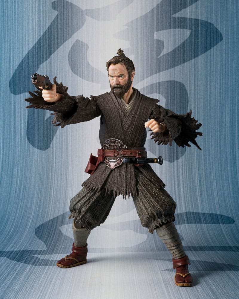 Star Wars Meisho Movie Realization Actionfigur Samurai Taisho Obi-Wan Kenobi 18 cm - Smalltinytoystore