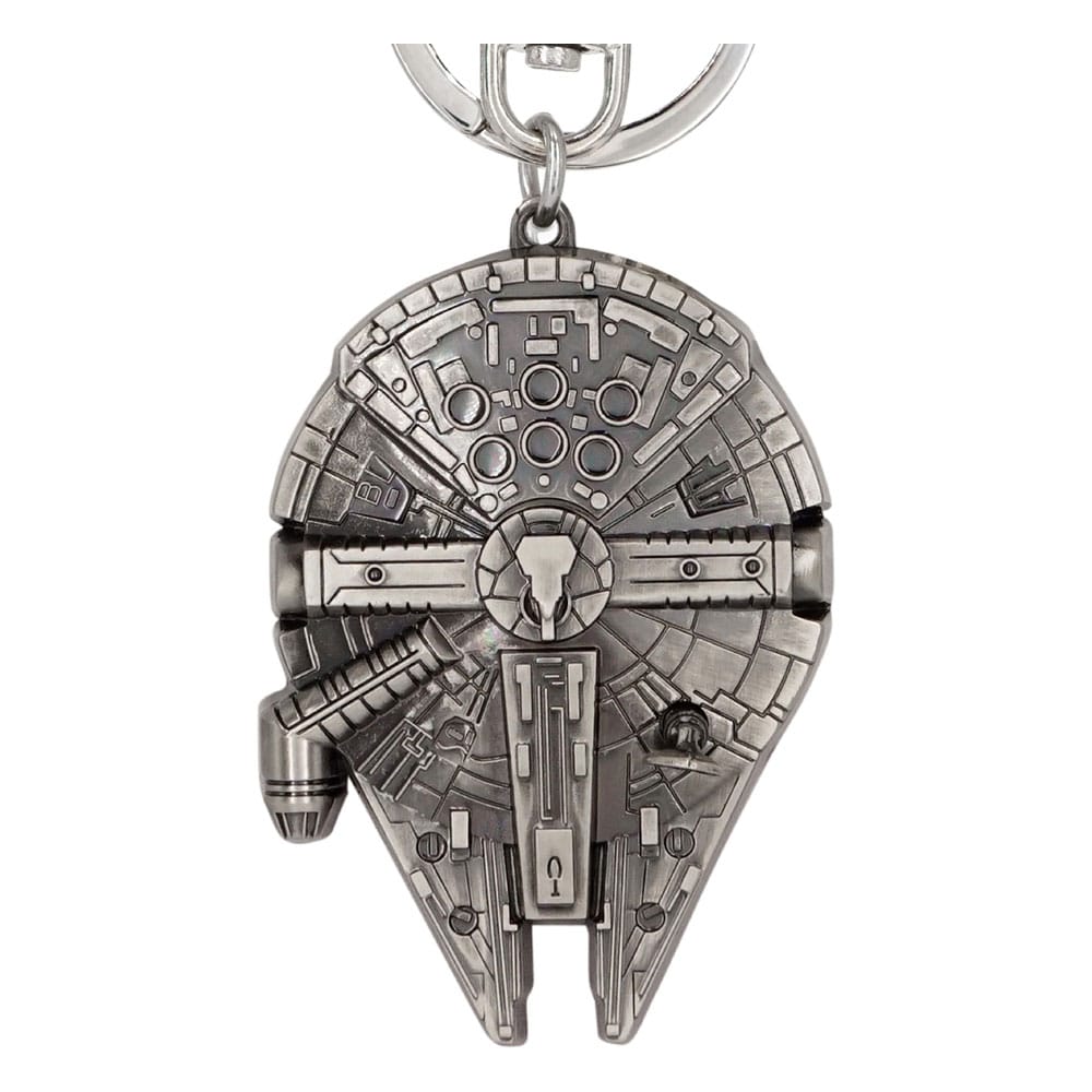 Star Wars Metall-Schlüsselanhänger Millennium Falcon - Smalltinytoystore