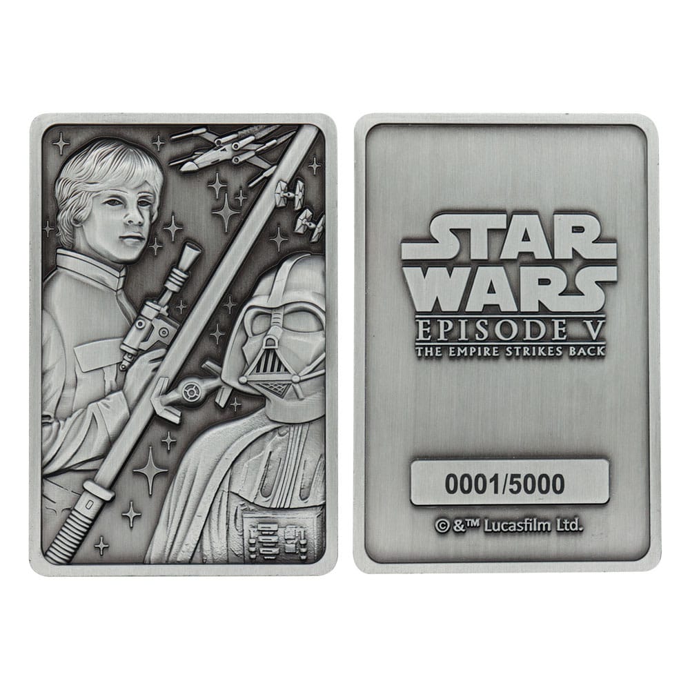Star Wars Metallbarren Luke and Vader Limited Edition - Smalltinytoystore