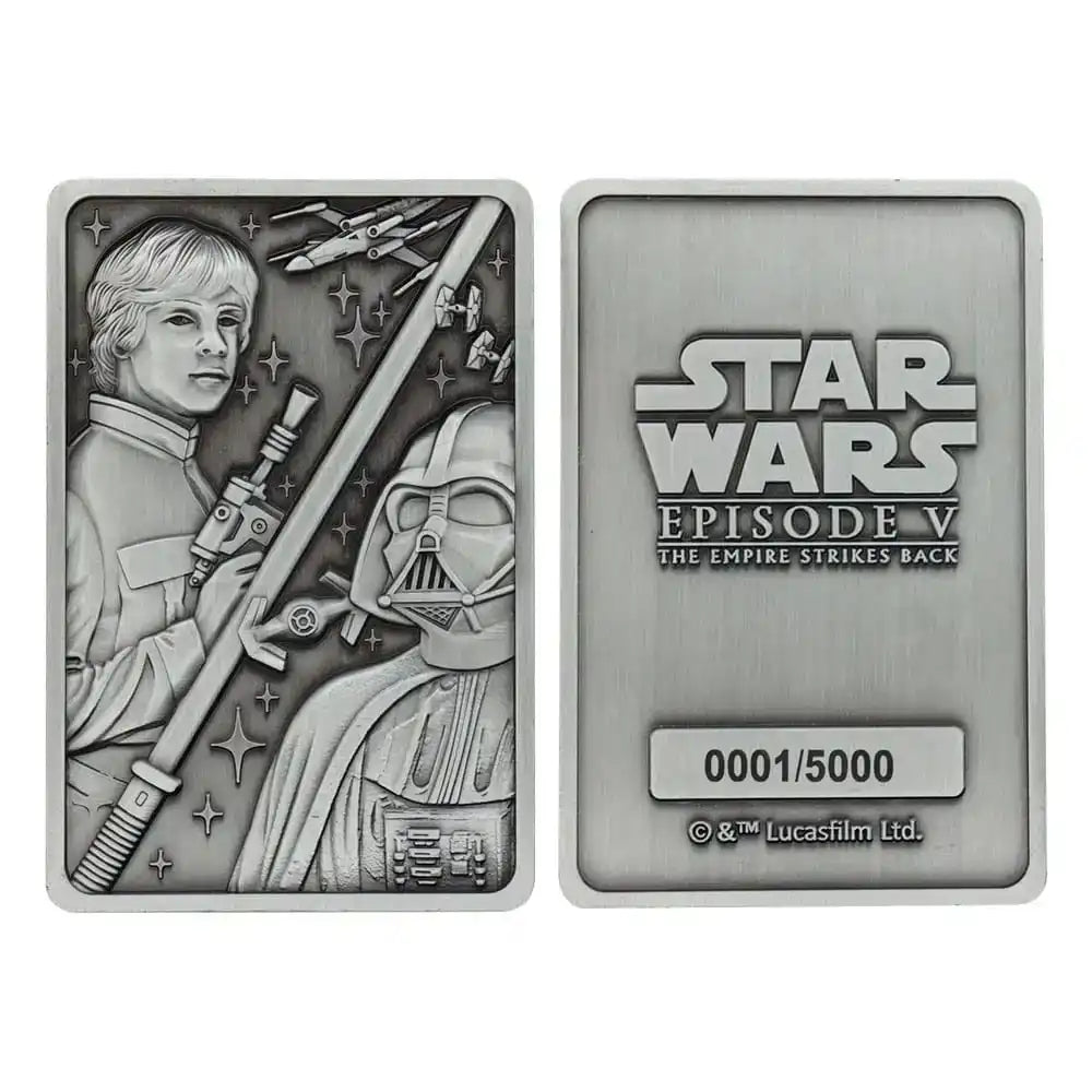 Star Wars Metallbarren Luke and Vader Limited Edition - Smalltinytoystore