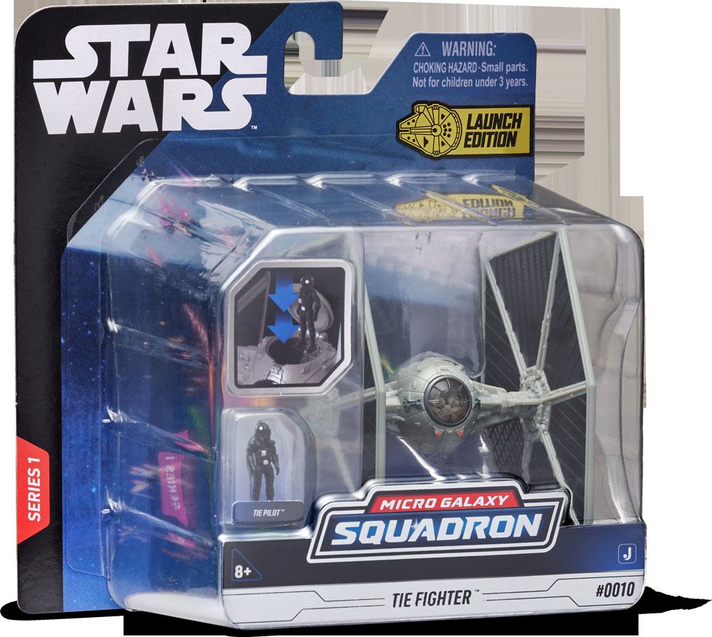 Star Wars Micro Galaxy Squadron Fahrzeuge 7 cm Sortiment mit Figuren (6) - Smalltinytoystore