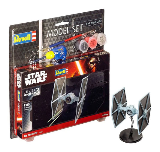 Star Wars Modellbausatz 1/110 Model Set TIE Fighter 9 cm - Smalltinytoystore