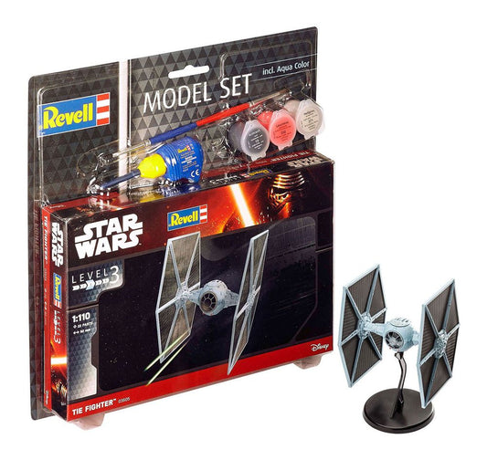 Star Wars Modellbausatz 1/110 Model Set TIE Fighter 9 cm - Smalltinytoystore