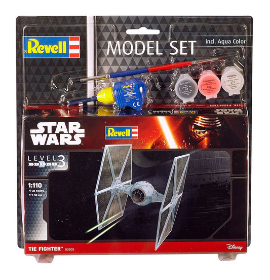Star Wars Modellbausatz 1/110 Model Set TIE Fighter 9 cm - Smalltinytoystore