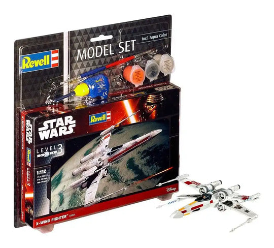 Star Wars Modellbausatz 1/112 Model Set X-Wing Fighter 11 cm - Smalltinytoystore