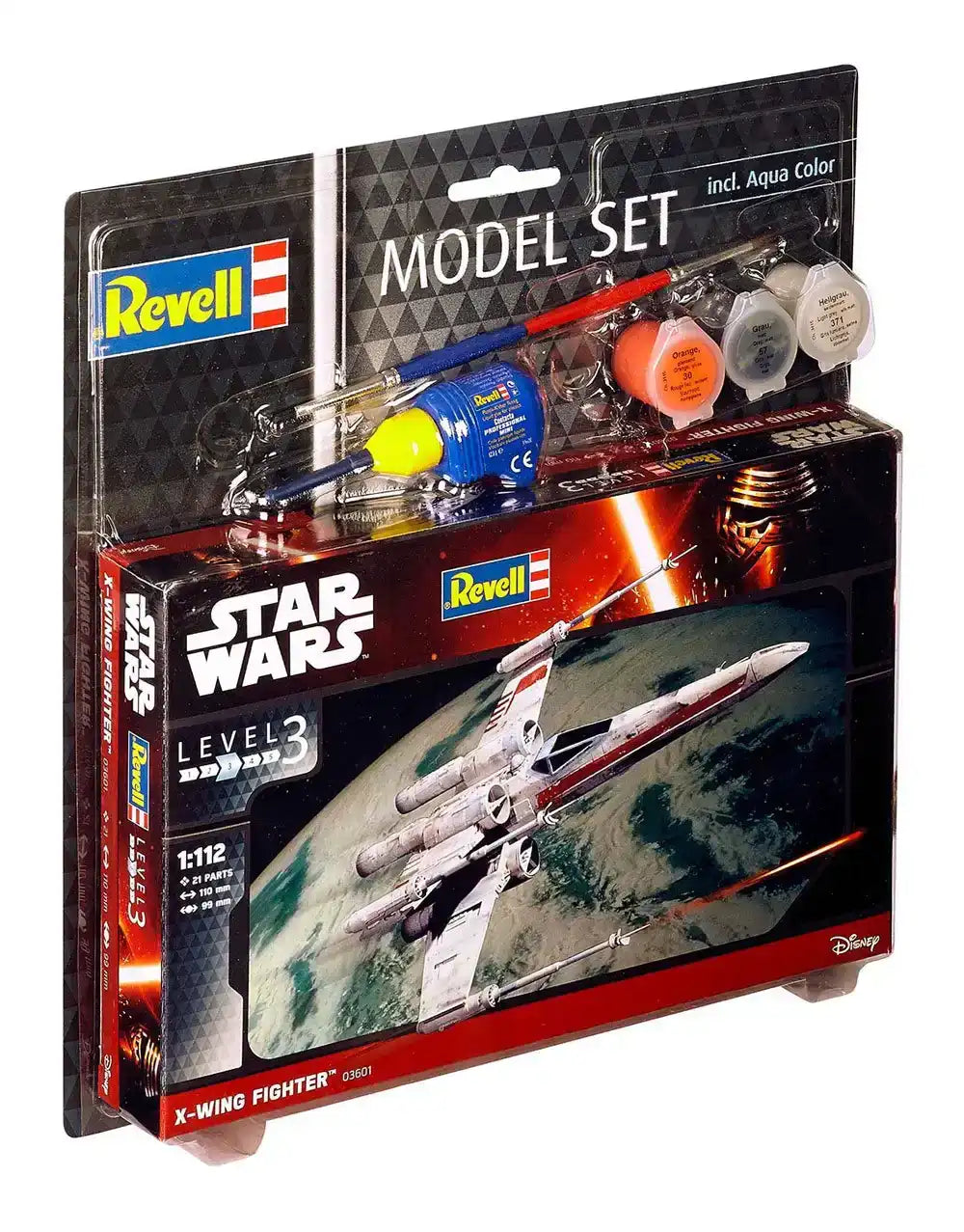 Star Wars Modellbausatz 1/112 Model Set X-Wing Fighter 11 cm - Smalltinytoystore