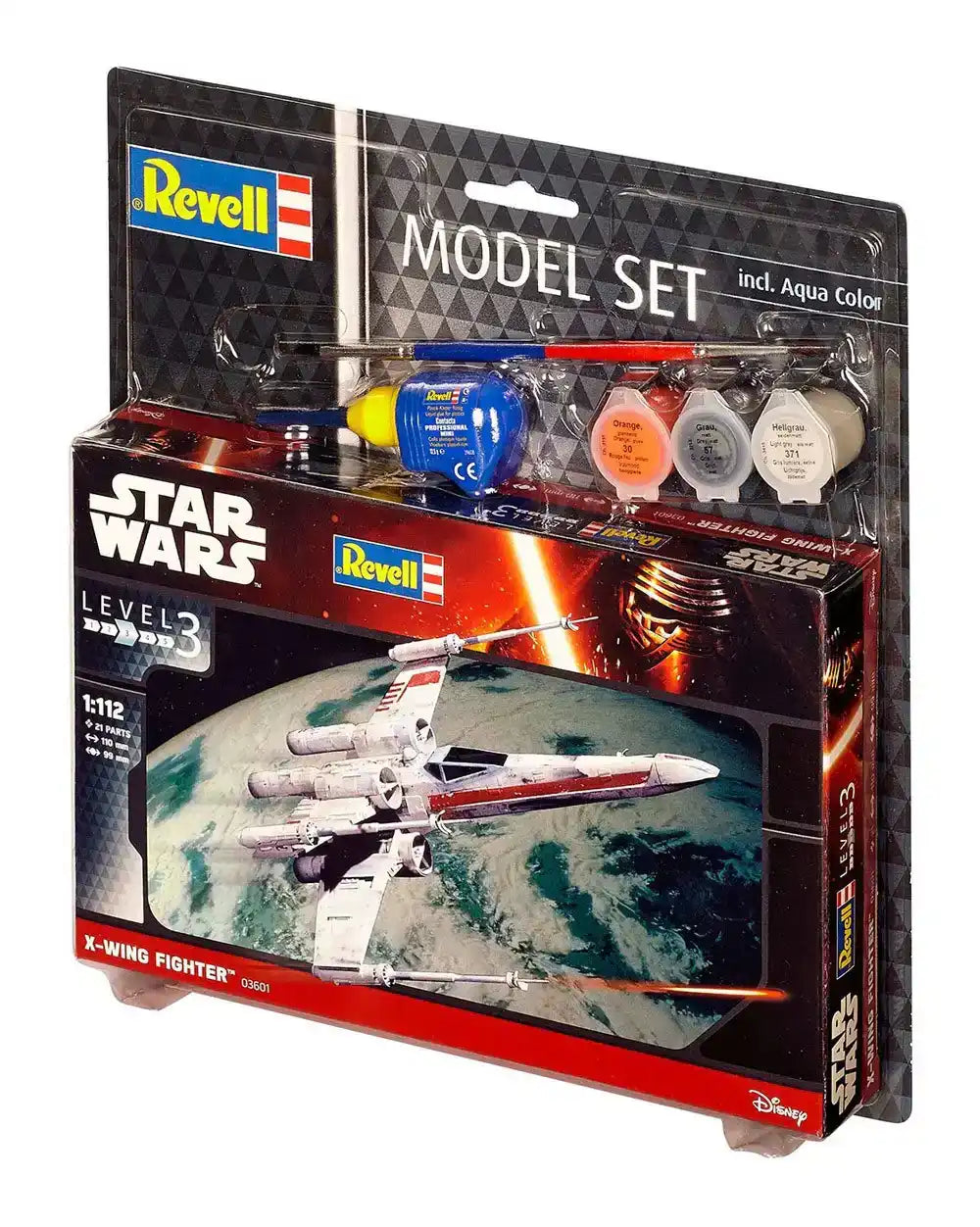 Star Wars Modellbausatz 1/112 Model Set X-Wing Fighter 11 cm - Smalltinytoystore