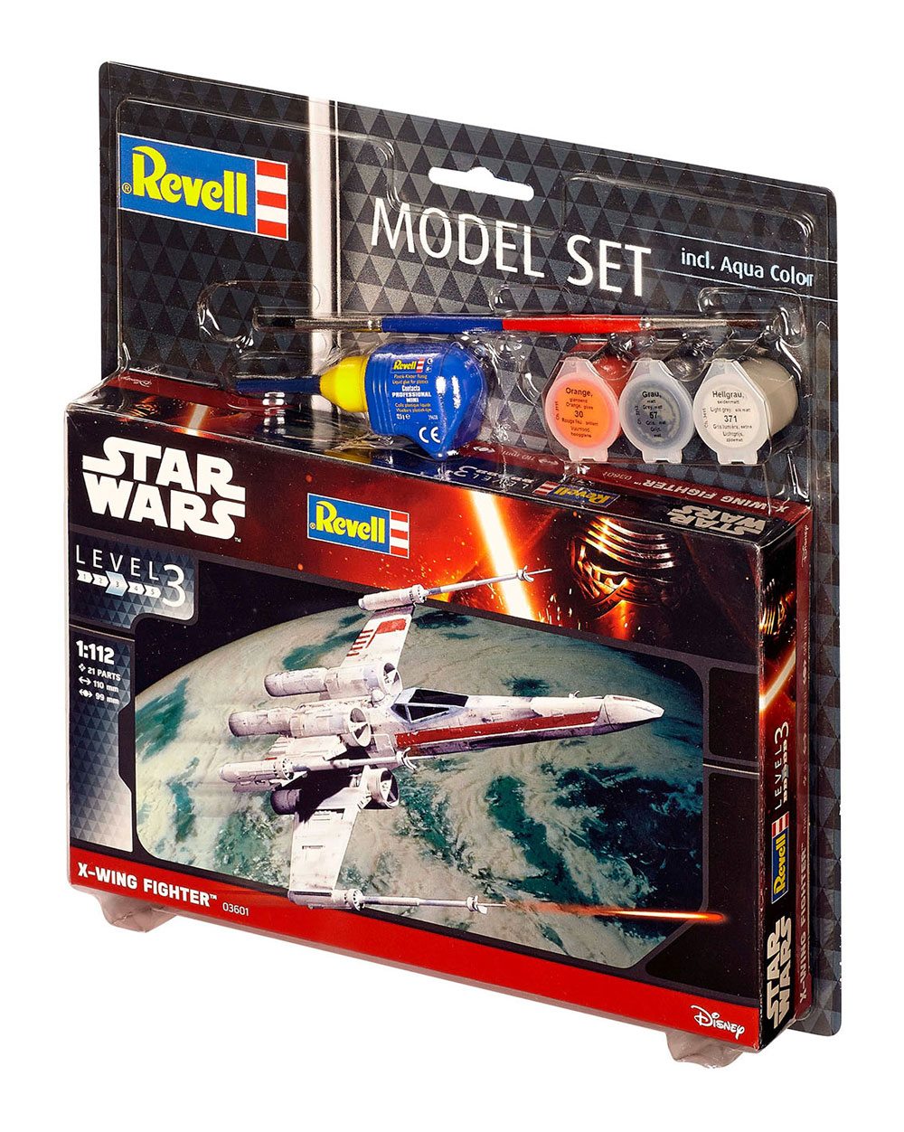 Star Wars Modellbausatz 1/112 Model Set X-Wing Fighter 11 cm - Smalltinytoystore