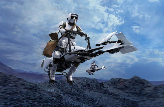 Star Wars Modellbausatz 1/12 Speeder Bike 26 cm - Smalltinytoystore