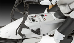 Star Wars Modellbausatz 1/12 Speeder Bike 26 cm - Smalltinytoystore