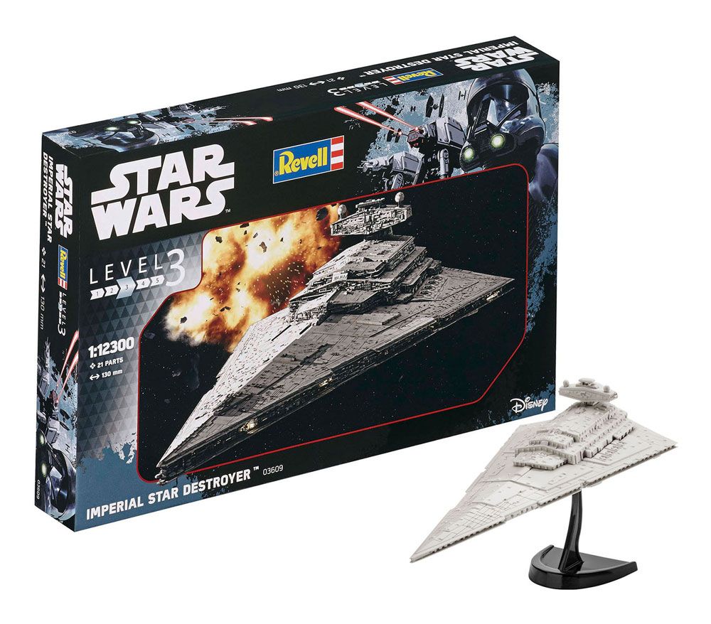 Star Wars Modellbausatz 1/12300 Imperial Star Destroyer 13 cm - Smalltinytoystore