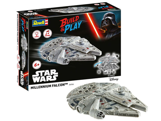 Star Wars Modellbausatz 1/164 Millennium Falcon 21 cm - Smalltinytoystore