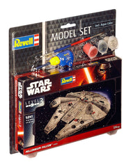 Star Wars Modellbausatz 1/241 Model Set Millennium Falcon 10 cm - Smalltinytoystore