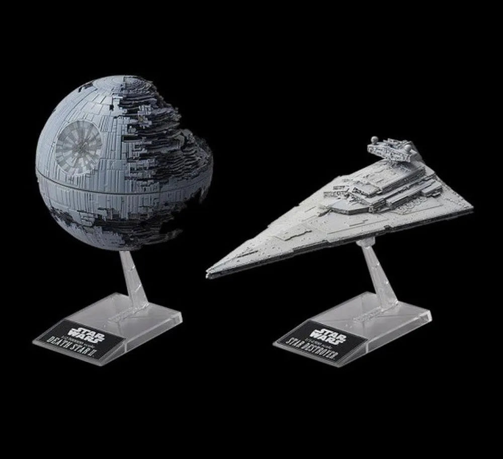 Star Wars Modellbausatz Death Star II & Imperial Star Destroyer - Smalltinytoystore