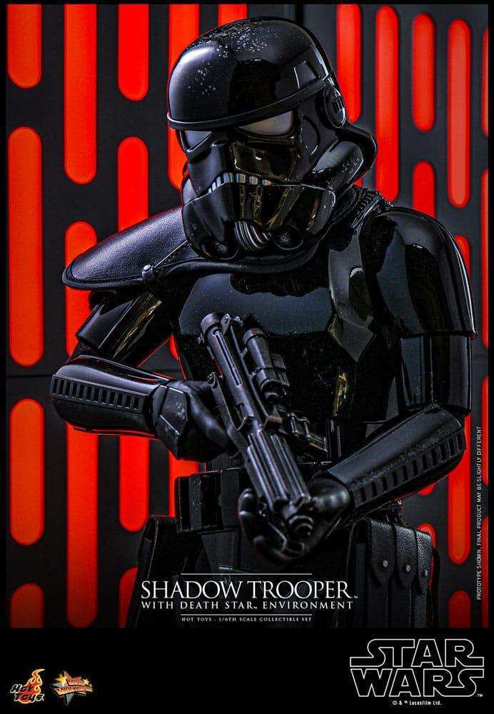 Star Wars Movie Masterpiece 1/6 Shadow Trooper with Death Star Environment 30 cm HOT TOYS - Smalltinytoystore