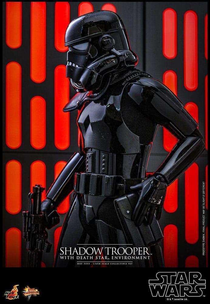 Star Wars Movie Masterpiece 1/6 Shadow Trooper with Death Star Environment 30 cm HOT TOYS - Smalltinytoystore