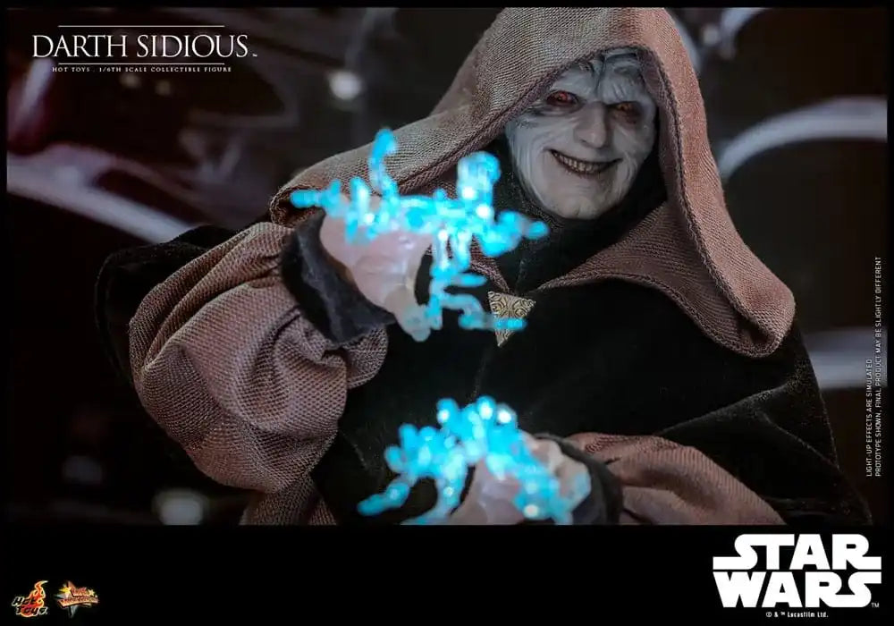 Star Wars Movie Masterpiece Actionfigur 1/6 Darth Sidious 29 cm