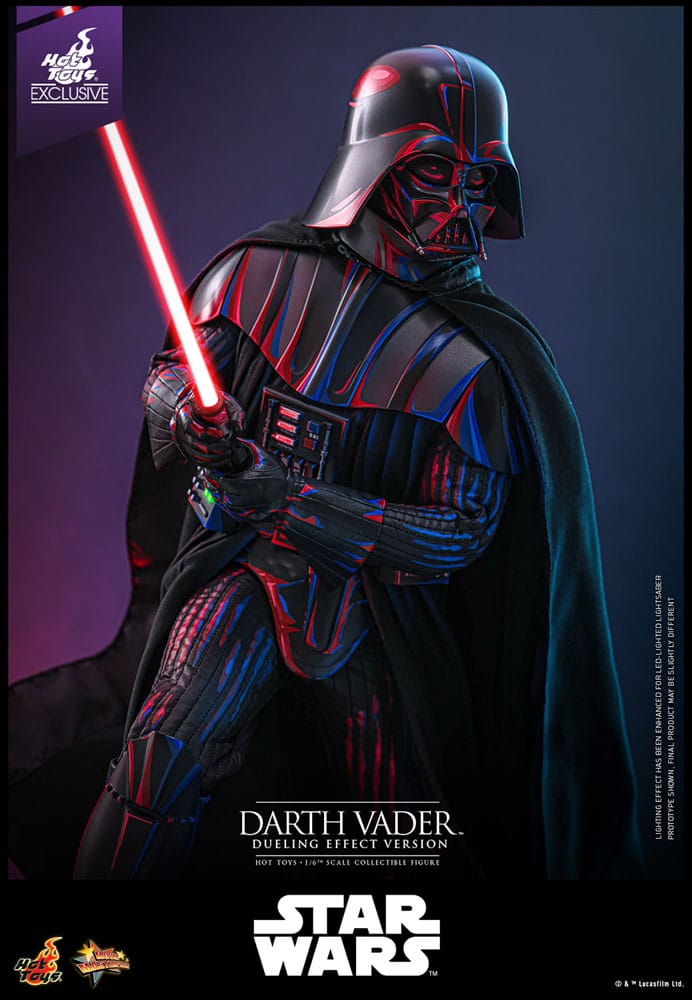 Star Wars Movie Masterpiece Actionfigur 1/6 Darth Vader (Dueling Effect Version) Hot Toys Exclusive 35 cm - Smalltinytoystore