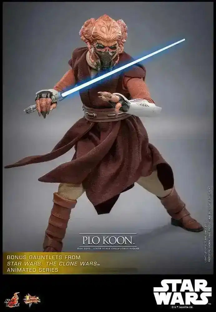 Star Wars Movie Masterpiece Actionfigur 1/6 Plo Koon 31 cm HOT TOYS - Smalltinytoystore