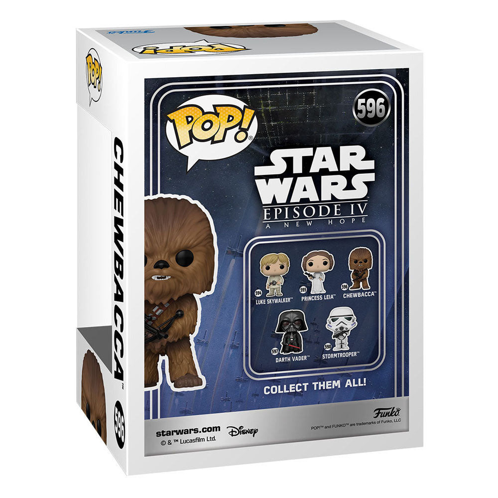 Star Wars New Classics POP! Star Wars Vinyl Figur Chewbacca 9 cm - Smalltinytoystore