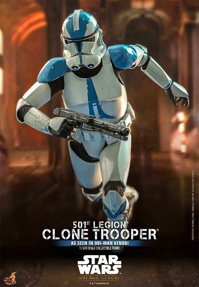 Star Wars Obi-Wan K obi 1/6 501st Legion Clone Trooper 30 cm HOT TOYS - Smalltinytoystore