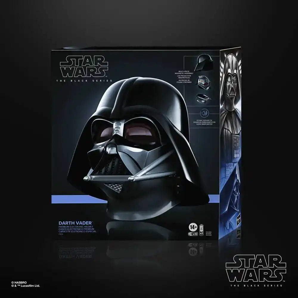 Star Wars: Obi-Wan Kenobi Black Series Elektronischer Helm Darth Vader - Smalltinytoystore