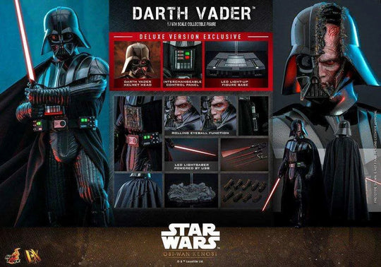 Star Wars Obi-Wan Kenobi DX Actionfigur 1/6 Darth Vader Deluxe Version 35 cm HOT TOYS - Smalltinytoystore