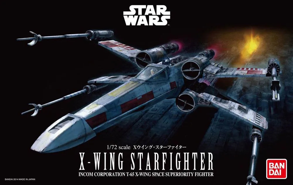 Star Wars Plastik-Modellbausatz 1/72 X-Wing Starfighter - Smalltinytoystore