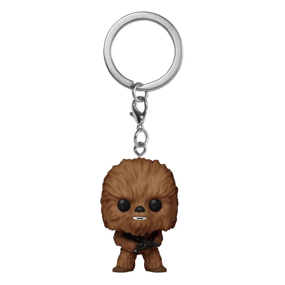 Star Wars Pocket POP! Vinyl Schlüsselanhänger 4 cm Chewbacca Display (12) - Smalltinytoystore