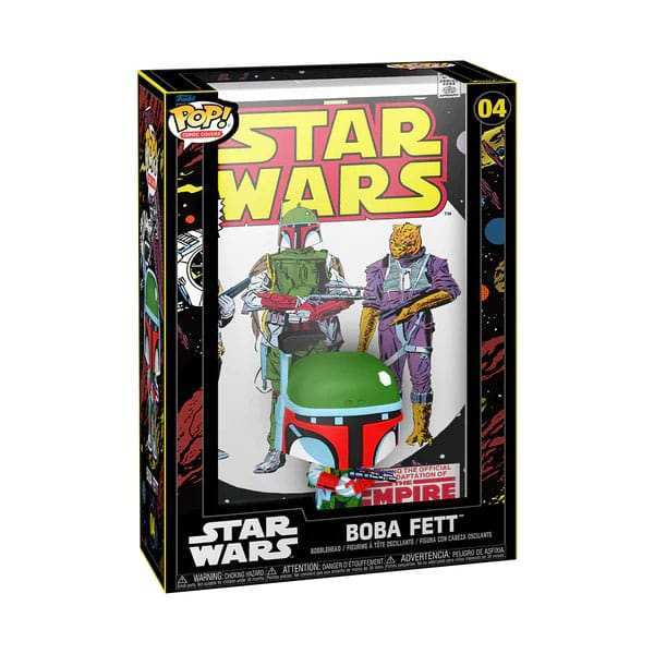 Star Wars POP! Comic Cover Vinyl Figur Boba Fett 9 cm - Smalltinytoystore