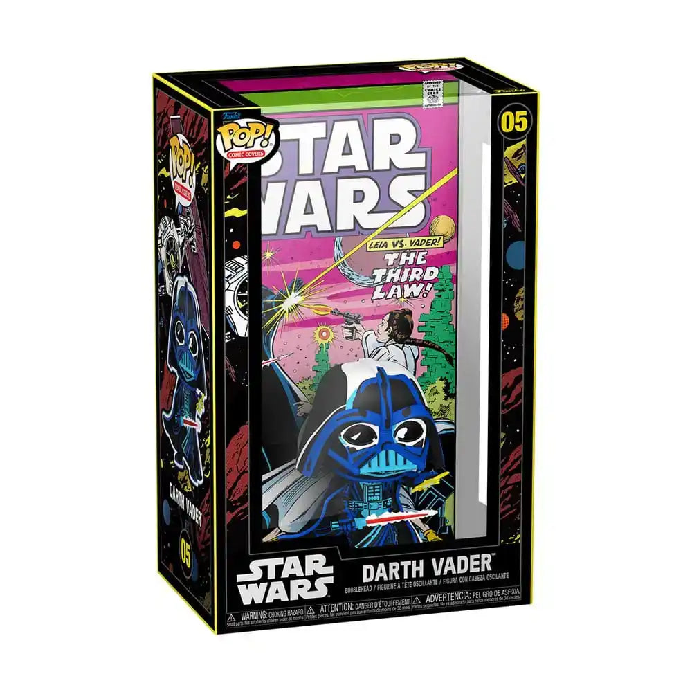 Star Wars POP! Comic Cover Vinyl Figur Darth V(1977) 9 cm - Smalltinytoystore