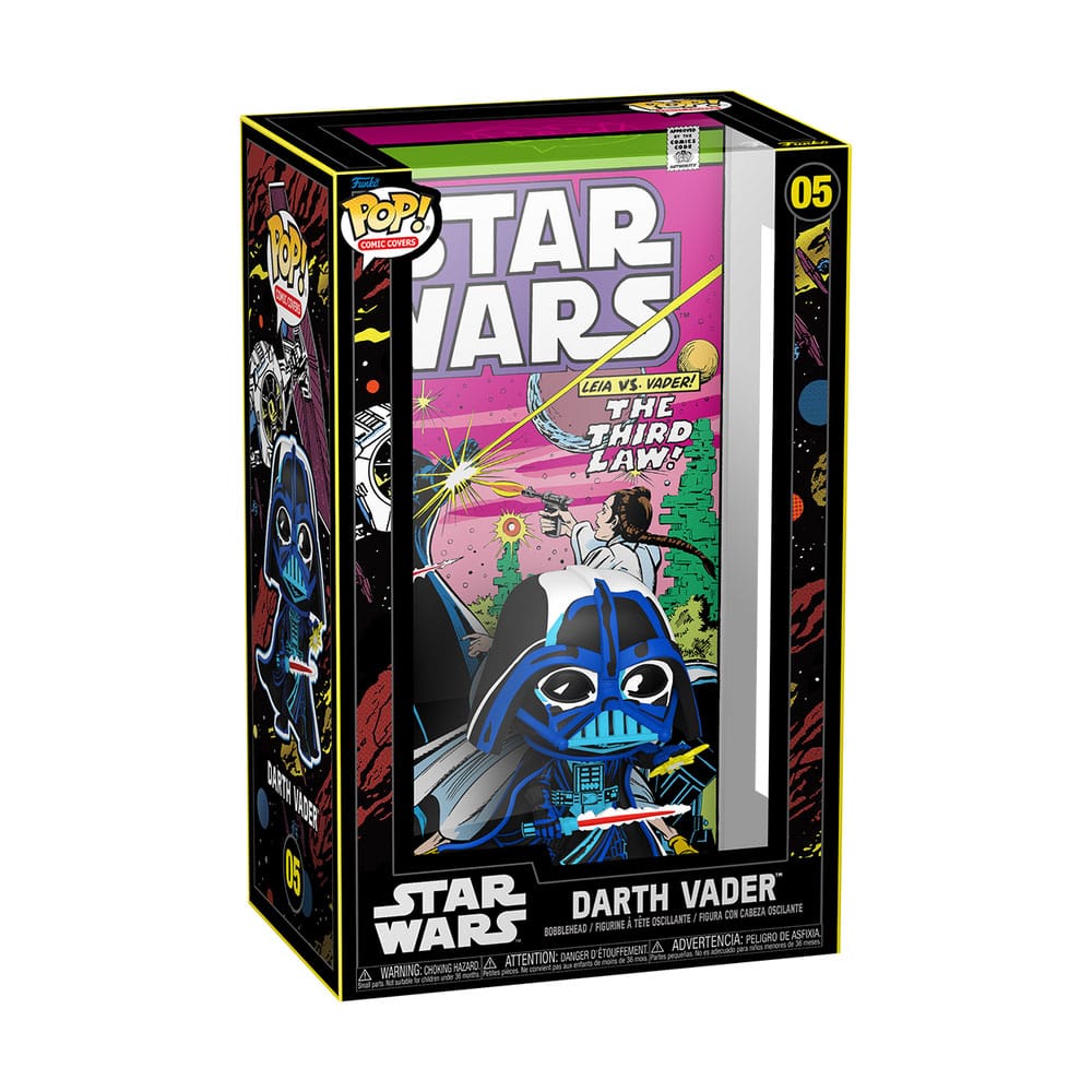 Star Wars POP! Comic Cover Vinyl Figur Darth V(1977) 9 cm - Smalltinytoystore
