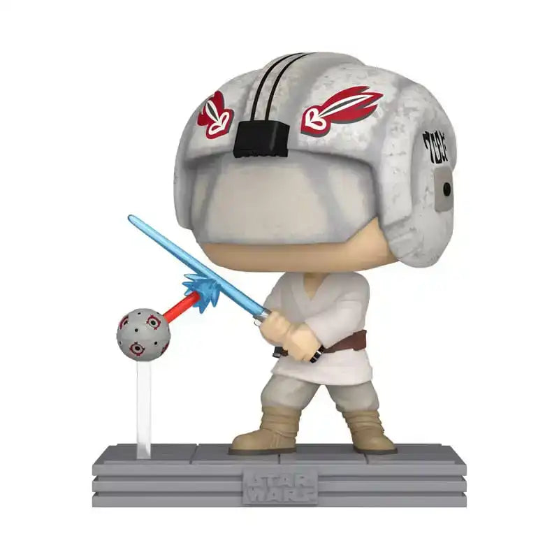 Star Wars POP! Movie Vinyl Figur Luke/Remote 9 cm - Smalltinytoystore