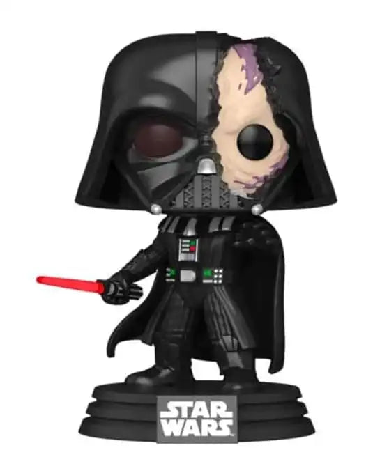 Star Wars POP! TV Vinyl Figur Obi-Wan Kenobi - Darth Vader (damaged helmet) Exclusive 9 cm - Smalltinytoystore