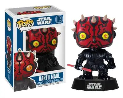 Star Wars POP! Vinyl Wackelkopf-Figur Darth Maul 10 cm - Smalltinytoystore