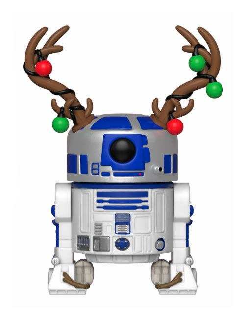 Star Wars POP! Vinyl Wackelkopf-Figur Holiday R2-D2 9 cm - Smalltinytoystore