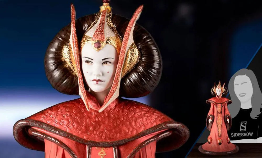 Star Wars Porzellan Statue Queen Amidala in Throne Room 55 cm - Smalltinytoystore