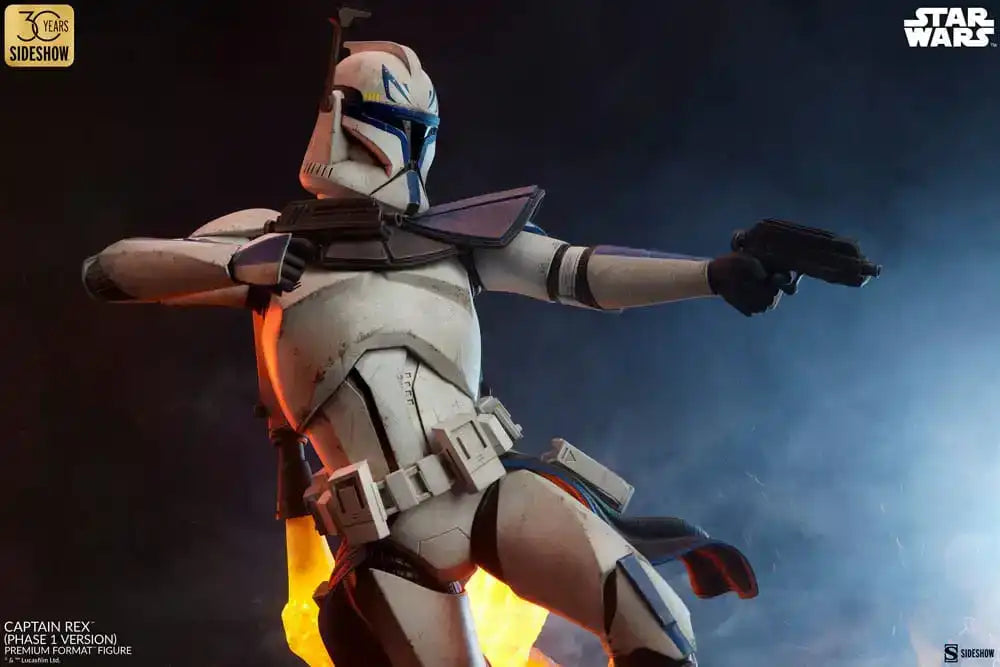 Star Wars Premium Format Figur Captain Rex (Phase 1 Version) Sideshow Exclusive 68 cm - Smalltinytoystore